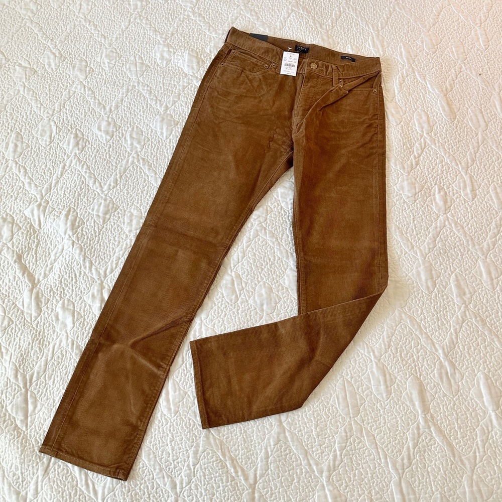 NWT J.Crew flex corduroy slim fit jeans